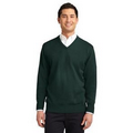 Port Authority Value Full-Zip Mock Neck Sweater